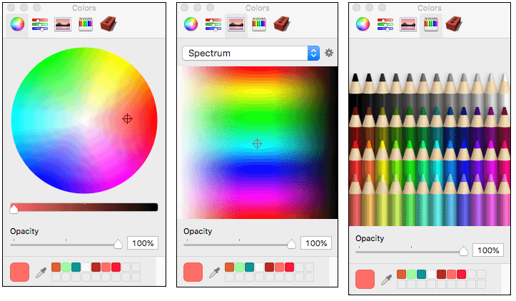 How to create palette in color picker mac apple